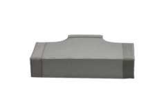 Termoducto Pieza en T 90 grados 220x80 - 220x80 para conductos