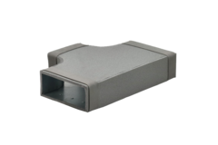 Termoducto Pieza en T 90 grados 220x80 - 220x80 para conductos