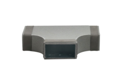 Termoducto Pieza en T 90 grados 300x80 - 220x80 para conductos