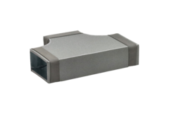 Termoducto Pieza en T 90 grados 300x80 - 220x80 para conductos