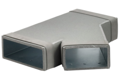 Termoducto Pieza en T 45 grados 220x80 - 170x80 para conductos