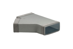 Termoducto Pieza en T 45 grados 220x80 - 170x80 para conductos