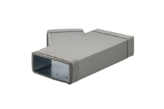 Termoducto Pieza en T 45 grados 220x80 - 170x80 para conductos