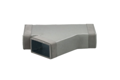 Termoducto Pieza en T 45 grados 220x80 - 170x80 para conductos