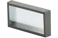 Tapa final termoducto 220x80 mm