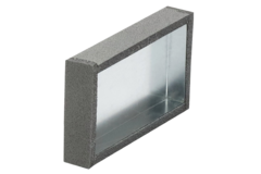 Tapa final termoducto 220x80 mm