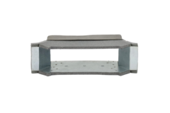 Conexión lateral termoducto 170mm x 80mm para canalización