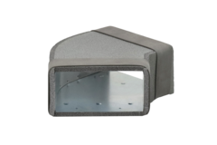 Termoducto codo 45 grados 300x80 mm horizontal