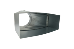 Adaptador 220x80 mm a diámetro 150 mm para canalización