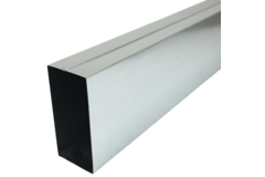 Conducto rectangular galvanizado 300x80 longitud 1,5 m
