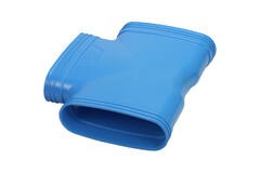 Wavin Ventiza Tubo en T 90 grados PVC ovalado 195x80 mm M/M/M