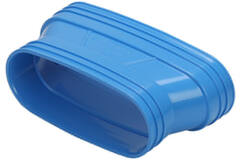 Wavin Ventiza Transición PVC ovalada 235x80 mm a 195x80 mm M/M