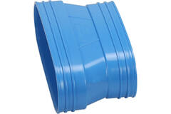 Wavin Ventiza Transición PVC ovalada 235x80 mm a 195x80 mm M/M