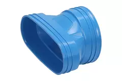 Wavin Ventiza Transición PVC ovalada 195x80 mm a 125 mm M/M