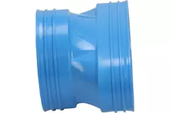 Wavin Ventiza Transición PVC ovalada 235x80 mm a 160 mm M/M