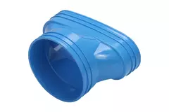 Wavin Ventiza Transición PVC ovalada 235x80 mm a 160 mm M/M