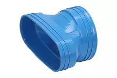Wavin Ventiza Transición PVC ovalada 235x80 mm a 160 mm M/M