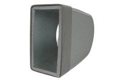 Termoducto lepe esquinero simple simétrico 220x80 mm a diámetro 150 mm