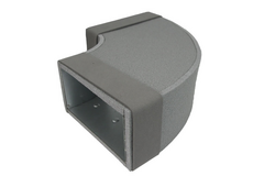 Termoducto codo 90 grados 300x80 mm horizontal