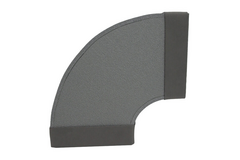 Termoducto codo 90 grados 300x80 mm horizontal