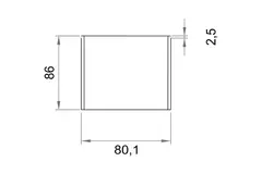 Wavin Ventiza conexión de pegamento PVC redonda 125 mm M/M