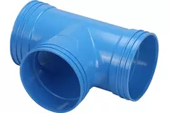 Wavin Ventiza Accesorio en T 90 grados PVC redondo por diámetro 125 mm M/M/M