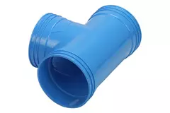 Wavin Ventiza Accesorio en T 90 grados PVC redondo por diámetro 125 mm M/M/M
