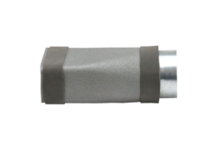 Reductor termoducto 220x80 mm a diámetro 125 mm