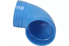 Wavin Ventiza curva 90 grados PVC redonda 125 mm M/M