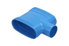 Wavin Ventiza Accesorio T de PVC ovalado 195x80 mm M/M/M