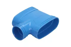 Wavin Ventiza Te de PVC ovalado 195x80 mm M/M/M