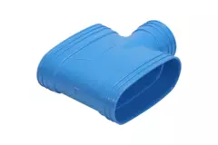 Wavin Ventiza Te de PVC ovalado 195x80 mm M/M/M