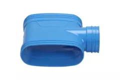 Wavin Ventiza Te de PVC ovalado 195x80 mm M/M/M