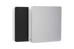 Panel de cubierta negro Econox Eco Pair Plus para unidad VMC descentralizada SG-ERV-150