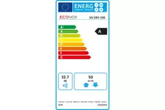 Recuperador de calor descentralizado Econox Eco Pair Plus SG-ERV-150 negro