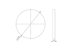 Europlast filtro G4 para unidad de ventilación con recuperación de calor descentralizada - F125 G4 (3 piezas)