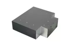 Pieza en T (acodada) 90 grados 170x80 mm - 170x80 mm para conducto de humos