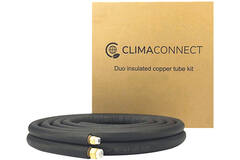 Juego de tubos de refrigeración ClimaConnect con racores abocinados  1/4-3/8, longitud 3 metros