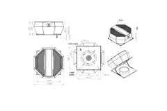 Control de presión constante vertical del ventilador de techo - DVA 630 EC O CRK 01