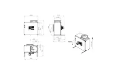 Caudal de aire exterior del motor del ventilador de caja - MPS 560 EC I K 01