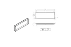 Conector flexible 1100 x 350 - VS 11035