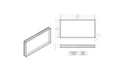 Conector flexible 1200 x 600 - VS 12060