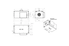 Unidad de alimentación con calefacción eléctrica - FFH 160 EC EOJR 01
