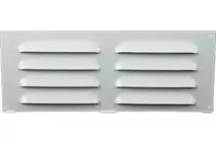Ranura metálica rectangular 260x105 blanco - MR26105