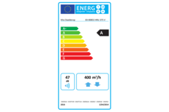 Unidad de recuperación de calor Itho Daalderop HRU 375 V con válvula anticongelante, 375 m³/h