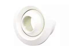 Rejilla de chorro 125mm Montaje en pared y techo RAL 9010