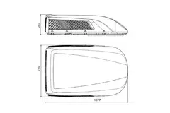 Tosot SHARK by GREE Aire acondicionado de techo para caravanas 2,65 kW