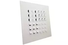 Difusor de techo Multinozzle 596x596mm – MN16 RAL9010