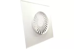 Difusor rotacional de aletas fijas 400mm cuadrado - SWS400 RAL9010