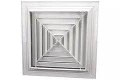 Difusor lineal de 4 vías MDCD4-450/595 - RAL9010